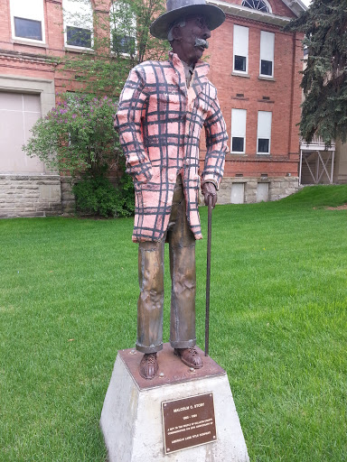 Malcolm C. Story Bronze Statue