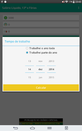 【免費財經App】Salário Líquido, 13º e Férias-APP點子