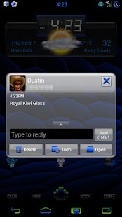 How to download GO SMS Royal Kiwi Glass Theme patch 1.3 apk for android