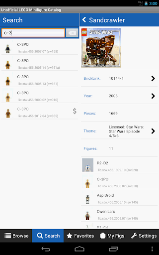 【免費書籍App】Minifigure Catalog for LEGO-APP點子