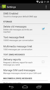 SMS Messaging (AOSP) - screenshot thumbnail