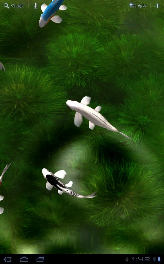 Koi Live Wallpaper - screenshot