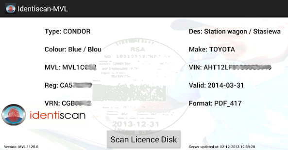 Download Identiscan - MVLogger APK for Android