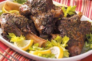 Burgundy Lamb Shanks
