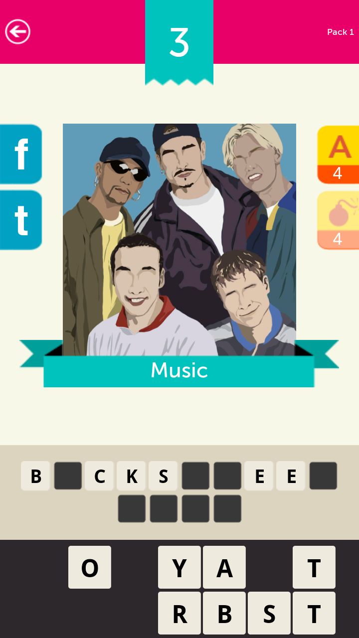 90s Quiz ~ Guess the 90s! Screen 1