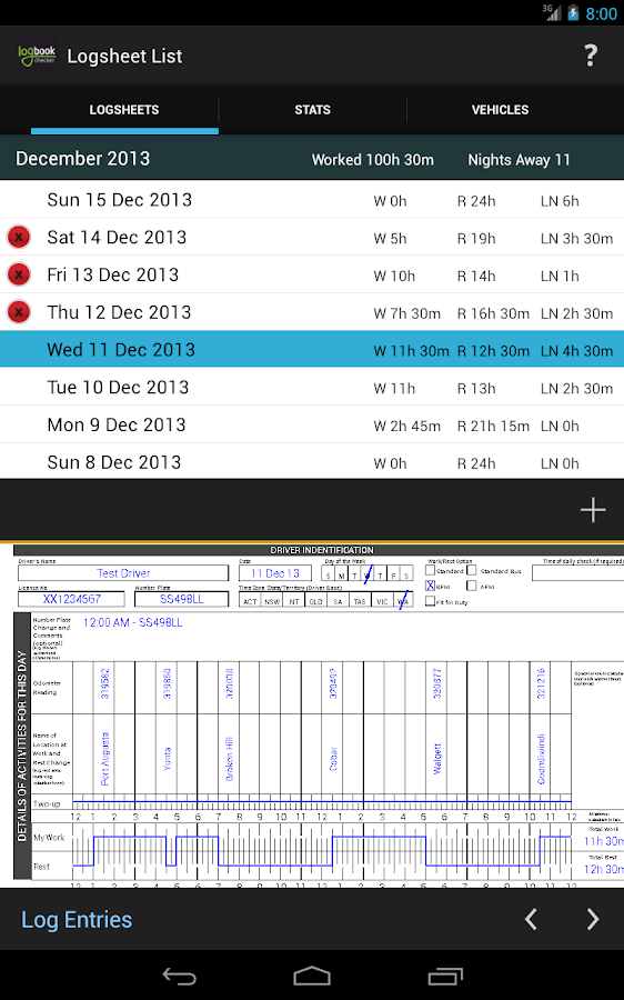 Logbook Checker Android Apps on Google Play