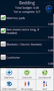 Free College Packing Checklist APK for PC