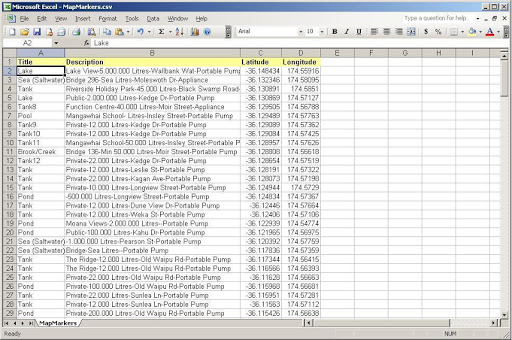 Load Map Markers from CSV File