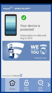 F-Secure Mobile Security - screenshot thumbnail