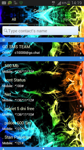 免費下載個人化APP|GOSMS Theme rainbow smoke app開箱文|APP開箱王