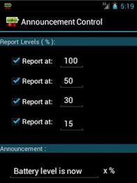 Battery Level Reporter poster 4