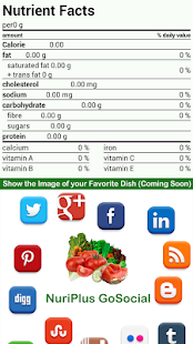NutriPlus GoSocial (Tablet) Screenshots 3