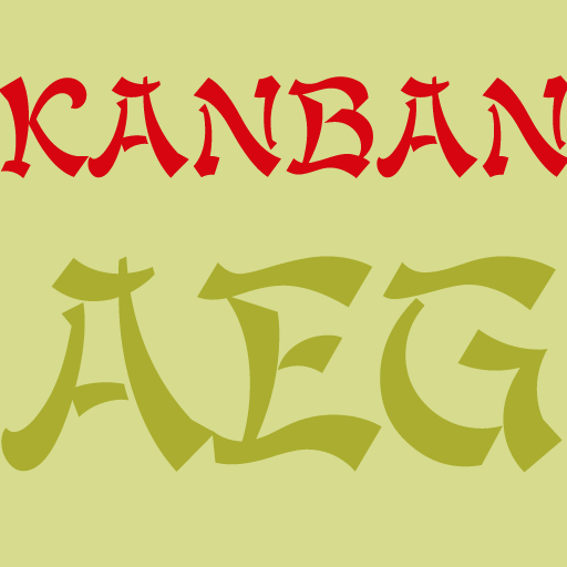 Kanban FlipFont LOGO-APP點子