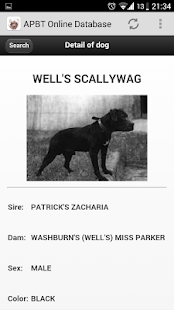 APBT Online Database Screenshots 3