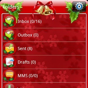 Christmas GO SMS Theme.apk 1.10