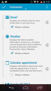 Better DashClock Widget - screenshot thumbnail