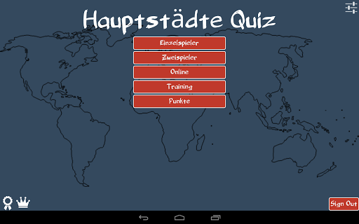 【免費益智App】Hauptstädte Quiz-APP點子