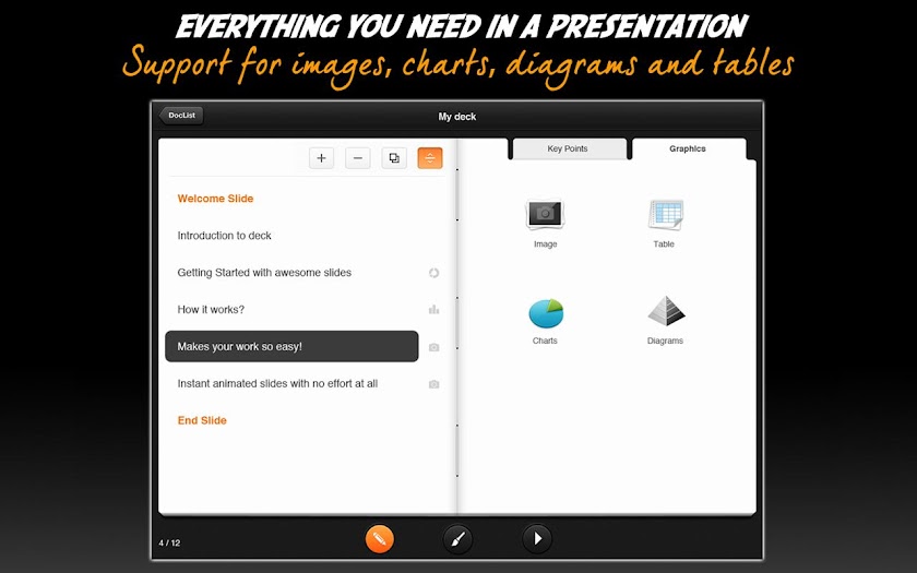 deck Presentations Screen 3