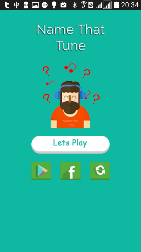 Name that Tune Screen 1
