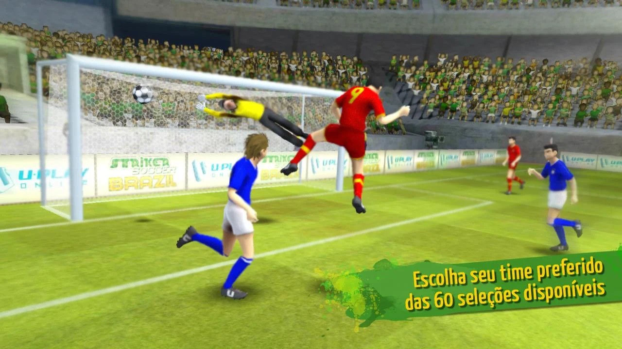 Striker Soccer Brasil - screenshot