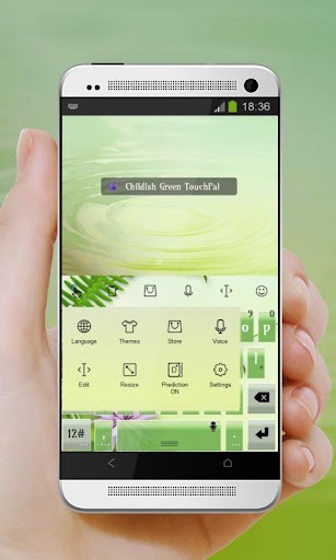 免費下載個人化APP|孩子氣的綠色 TouchPal Theme app開箱文|APP開箱王