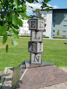 Elin Block Sculpture
