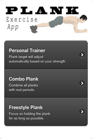 Android application Plank Exercise Workout screenshort