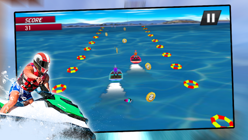 【免費賽車遊戲App】Water Boat Racing 3D-APP點子