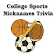College Sports Nicknames Quiz icon
