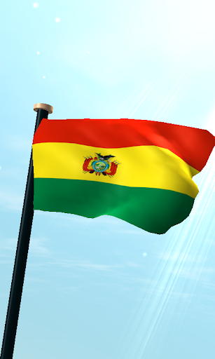 Bolivia Flag 3D Free Wallpaper