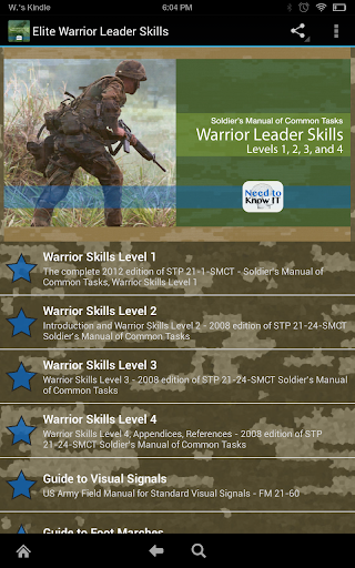 Elite Warrior Leader Skills