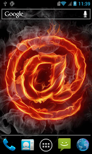 How to mod Fiery symbol LWP 1.0 apk for laptop