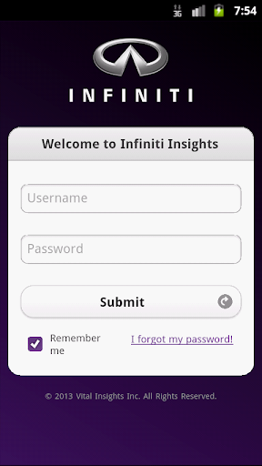 Infiniti Insights Mobile