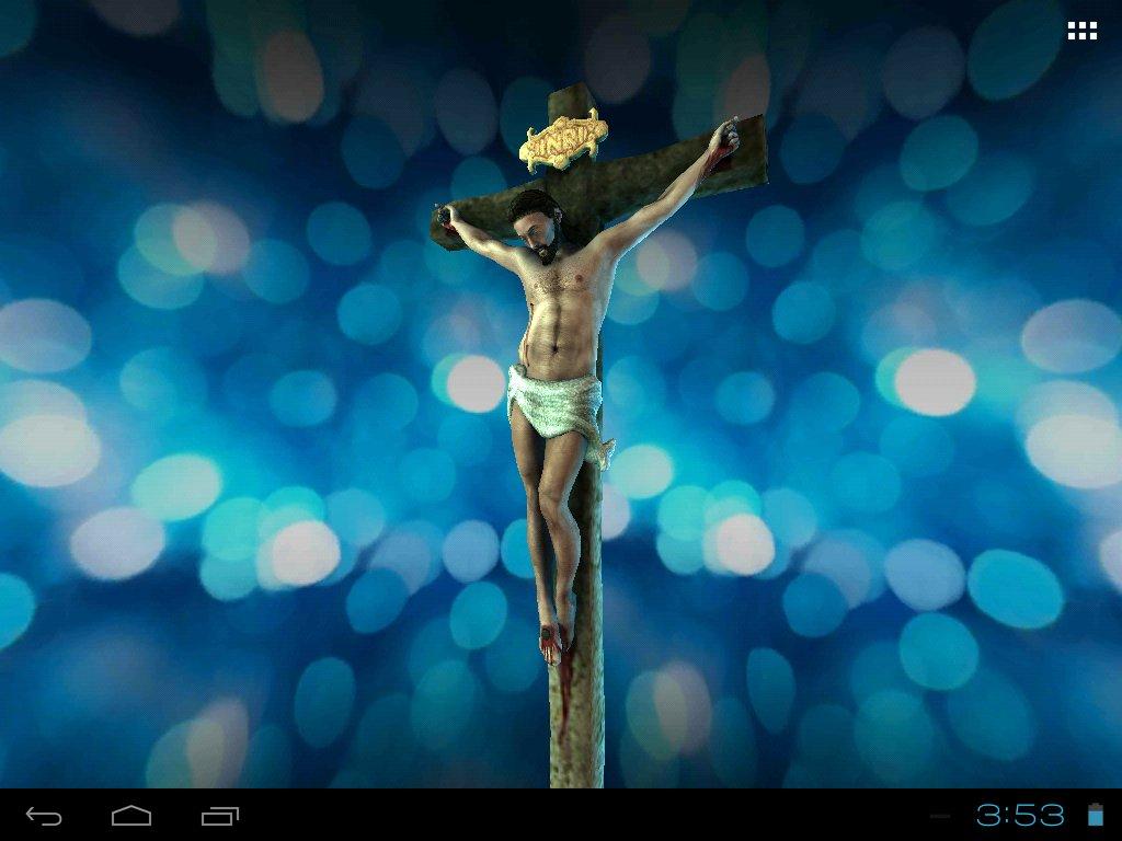 3D Jesus Christ Live Wallpaper Apl Android Di Google Play