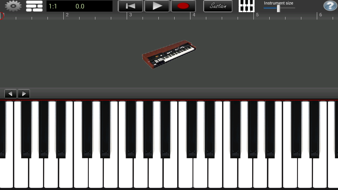 Android application Organ Pro screenshort