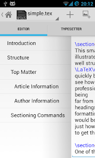 How to get LaTeX Editor lastet apk for android