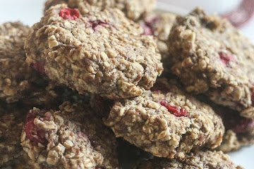 Cranberry Orange Breakfast Cookies
