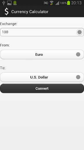 Currency Calculator