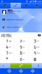 Sparkle Blue 2 Xperien Theme poster 6