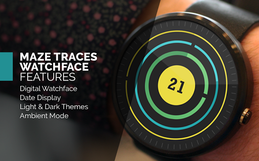 Maze Traces Watch Face