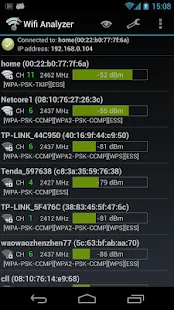 Wifi Analyzer Screenshot