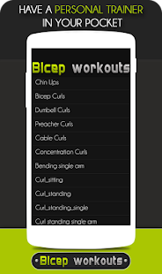 Bicep Workouts Screenshots 2