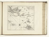 Kaart van de zuidkust van Bretagne bij Vannes, 1726