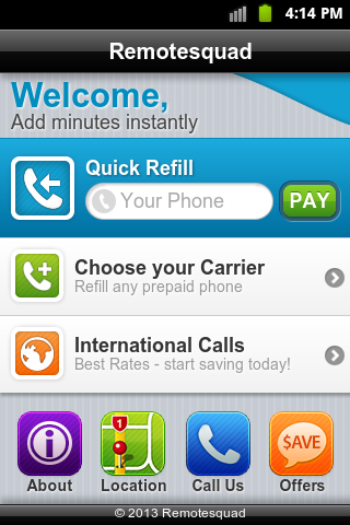 Prepaid Cell Phone Payments