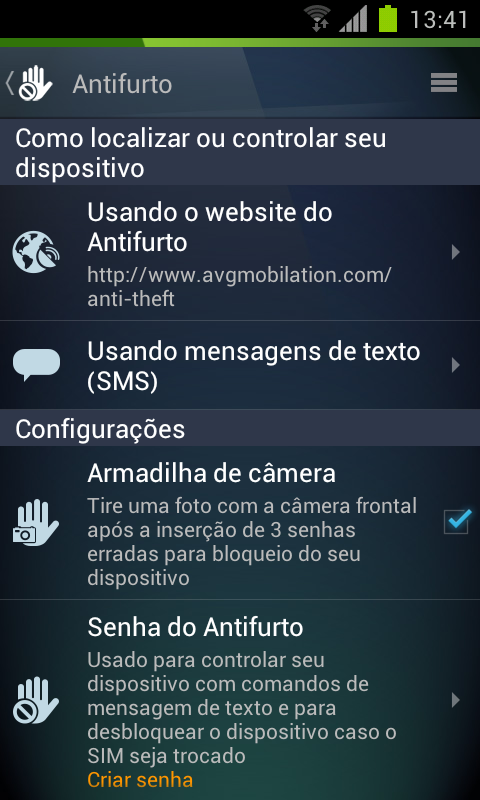AVG Antivirus Pro - Screenshot