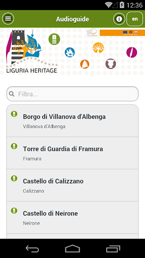 Liguria Heritage Audioguide