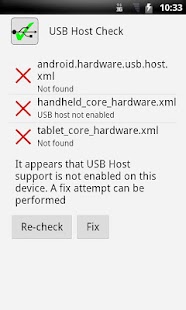 USB Host Check