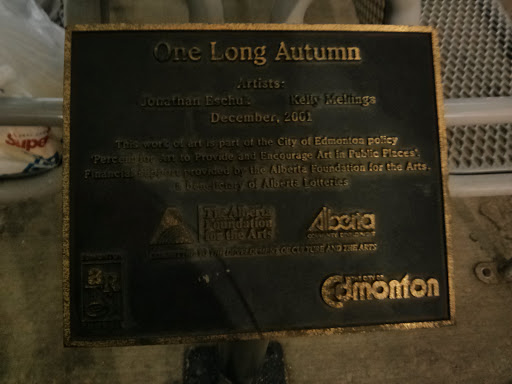 One Long Autumn Plaque