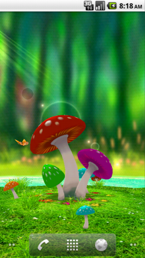 Amazing 3D Mushroom Garden