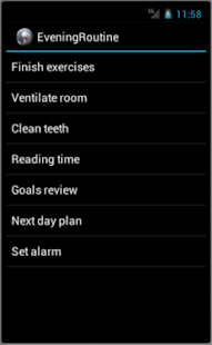 Free Download Evening Routine APK for PC